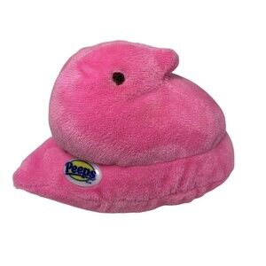 Marshmallow Peeps Plush hot Pink Chick Easter Stuffed Animal Bean Bag Small 2006